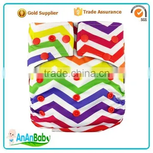 AnAnBaby Snaps Kids Nappy All In One Bamboo Charcoal Nappies thumbnail-2