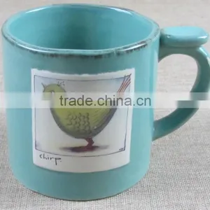 "Pinsun"glazed Stoneware Mug thumbnail-2