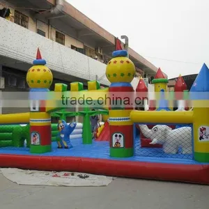2013 Top Quality Inflatable Big Amusement Park for Kids thumbnail-1