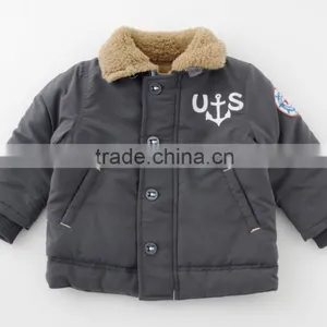 Japanese Wholesale Products High Quality Cute New Born Babies Clothes Jacket for Boys thumbnail-3
