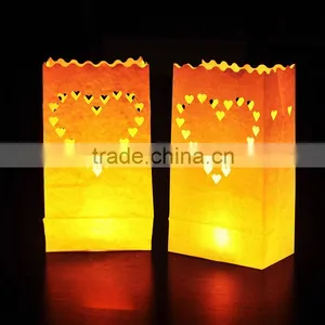 Tea Light Holder Luminaria Paper Lantern Candle Bag For Christmas Party Wedding Decoration Products thumbnail-1