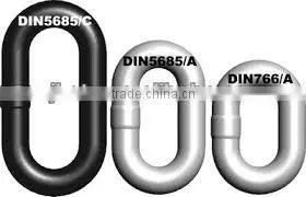 Long Hot Galvanized Link Chain thumbnail-1