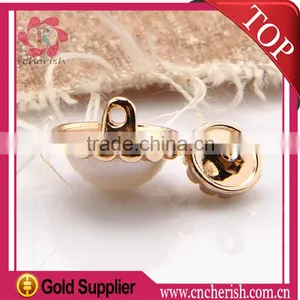 2015 Customized Snap Button Jewelry Sew Pearl Button With Great Price thumbnail-2