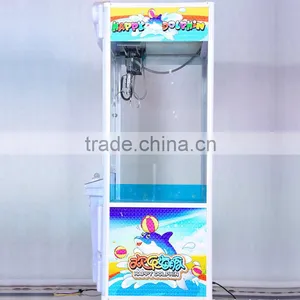 2016 Sinoarcade Hot Happy Dolphin Doll Snack Cigarette Crane Claw Machine Coin-op Funfair Gift Game Machine for Kids and Adult thumbnail-4