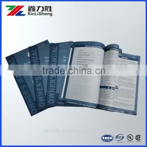 Cheapest Simple Custom Printed Quickly Guide Paper Booklets / Easy Set Up Booklet / Brochure / Printing Factory thumbnail-1