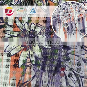 China Factory Cheap Flower African Print Polyester Lace Fabric Top Quality thumbnail-5