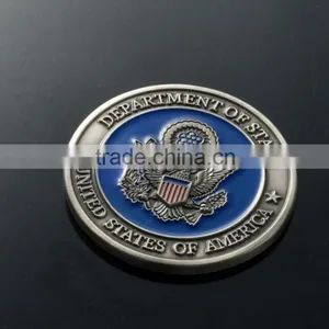 Popular Custom Cute Metal Magic Superman Coin thumbnail-5