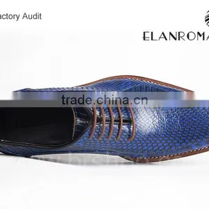 New Italian Men's Fashion Leather Dress Dress Shoes thumbnail-3