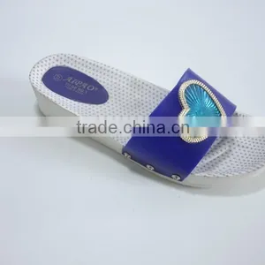 New Design Design High Heel Ladies PCU Slippers thumbnail-5