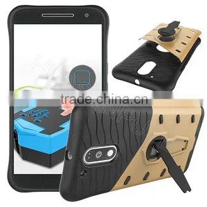 Popular Shock Resistant Armour Case With Stand For Motorola G4&G4 Plus thumbnail-1