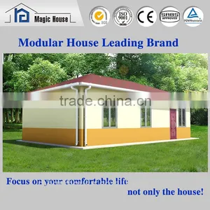 Economical Three Bedroom House Plan/beautiful Decorativemodern Prefab Homes New Fast House Concrete Prefab Light Steel Villa thumbnail-1
