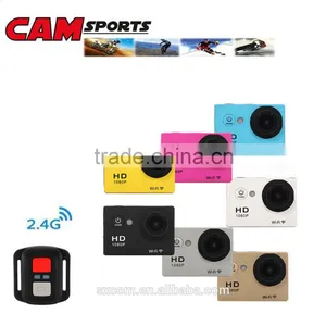 Portable Mini Full HD 1080p WiFi Outdoor Waterproof Sport Camera With Remote Control Bracelet thumbnail-4