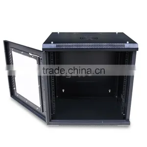 9U Wall Mount IT Network Server Data Cabinet Enclosure Rack Glass Door Locking thumbnail-5