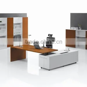 2015 China Manufacturer Hot Sale Modern Executive Table Office Furniture Set thumbnail-1