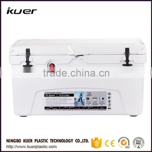 75QT Hot Sale Travel Plastic Ice Cooler Box thumbnail-1