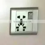 Middle East Switch S0908 1gang Switch and Double Multi-function Sockets Wall Switch thumbnail-1