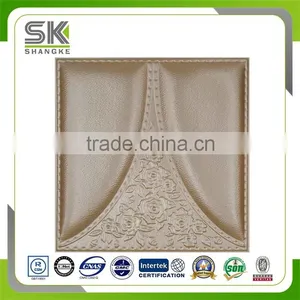 Anteroom Background Wall Decorative 3D Leather Embossed Panel thumbnail-2