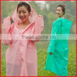 2015 Crazy!!! NEW Style Women Rain Coat thumbnail-6