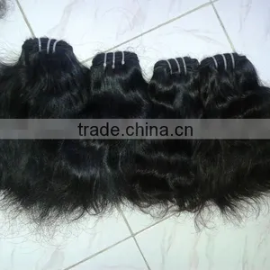 Full Head  Hair Extensions No Damage Indian Hair Straight Wave thumbnail-1