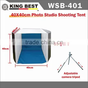 KINGBEST 40cmX40cm Portable Photo Stuido / Mini Light Tent Portable Photo Box Set / Mini Tripod /Light Tent Kit thumbnail-1
