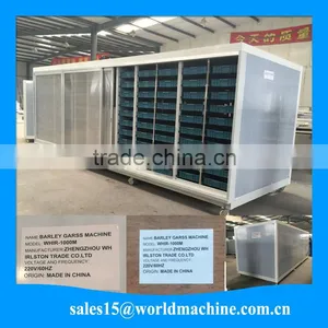 WHIR Saudi Arabia With SASO Certificate Greenhouses Hydroponics for Growing Fodder Barley Grass thumbnail-1