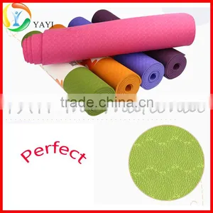 High Density Gym Fitness Training Durable Exercise TPE Yoga Mat thumbnail-3