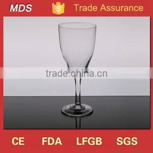 China Glassware Factory Price Thick Stem Red Wine Glass thumbnail-1