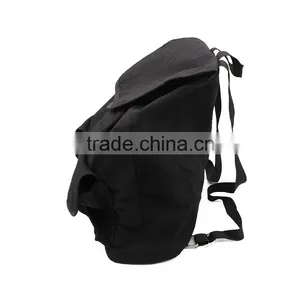 Fashion Canvas Polyester Travel Backpack Bags With Drawstring Closure thumbnail-5
