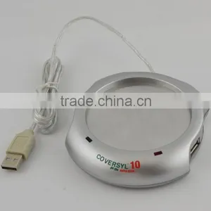 Computer 4 Port Usb Hub Cup Heater Mug Warmer thumbnail-5