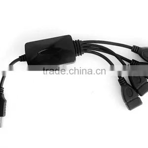 4 - Port Octopus USB 2.0 Hub and Extension Cable Bundle thumbnail-2