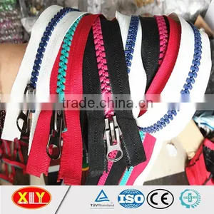 New Arrival #5 Plastic Open End Zipper for Coat thumbnail-4