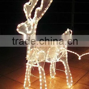 Cable Tie,wire Tie,wire Tie LED Magic Colour Christmas Lights for Outdoor Project/LED 3D Motif Christmas Deer Snowman thumbnail-1