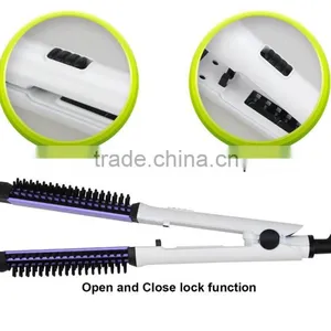 Popular Unique Design Hair Straightening and Curling Brush With CE Certificate thumbnail-3