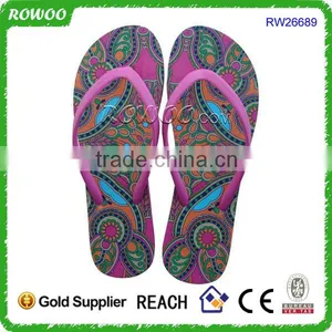 Cosmetic Promotional Custom Fancy EVA Slipper Beach Flip Flops thumbnail-2
