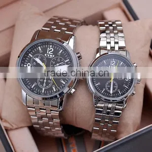 EYKI Brand Couple Lover Watches Stainless Steel Women Men Watches thumbnail-2
