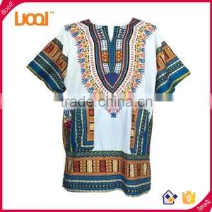 Traditional African Print Dashiki Shirt African Top Clothing Kaftan Wholesale China Quality Choice thumbnail-1