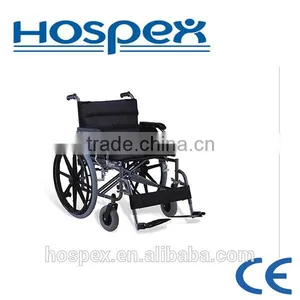 Rubber Foam Castor Steel Wheelchair thumbnail-1