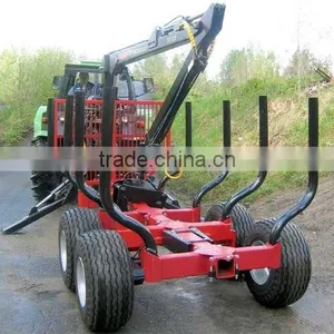 For Mariana Timber Trailer With Crane,Log Trialer With Crane (1 Ton,3 Ton,5 Ton,8 Ton,10ton,12 Ton) ) thumbnail-3