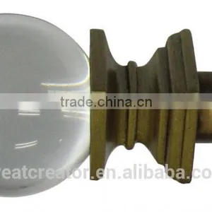 Crystal Glass Finials For Curtain Rods thumbnail-1