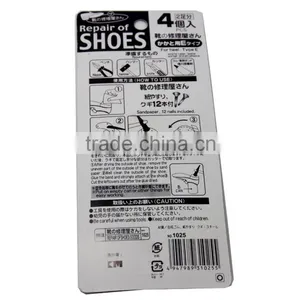 2Packets (8 Caps) Shoe Boot Heel Sole Rubber Cap Repair Protect Protection Kit thumbnail-3