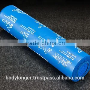 EXERCISE GUIDE FOAM ROLLER/ Gym Equipment/ Rack thumbnail-1