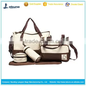 High Quality Multifunctional Wholesale Nappy Mummy Best Diaper Bags Mummy Bag thumbnail-4