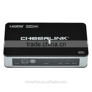 5x1 Hdmi Switch 501 Hdmi V1.3a With Full hd 1080p and 3d / Remote Control -black thumbnail-1