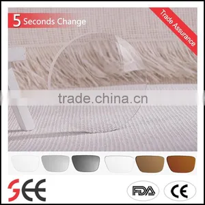 Factory Outlets 1.56 5 Seconds PGX Round-Top S/F Photochromic Semi-finsished thumbnail-3