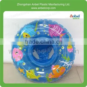 PVC Plastic Baby Float & Sitting Inflatable Seat Ring With Handles thumbnail-2