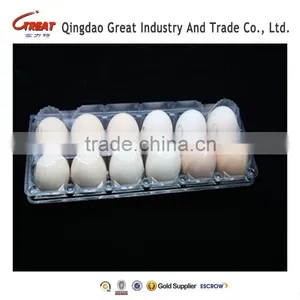 Disposable Plastic Eggs Tray thumbnail-3
