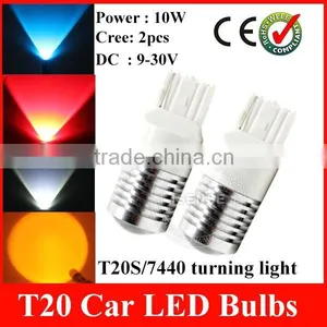 7440 Car Light Auto Mini Bulbs With 10w Crees Chips USA Import or Taiwan Chips thumbnail-2