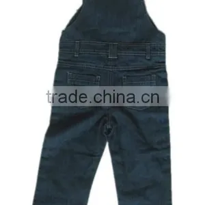 Child Girls Casual Pants Jeans Pants for Boys BABY Cowboy Suspenders thumbnail-2