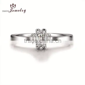 Simple Jewelry With CZ for Gift 925 Sterling Silver Jewelry Wholesale thumbnail-1