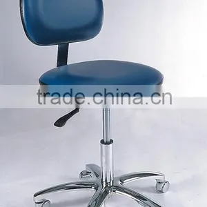 Lab Metal Wokring Stools Chair With Back Rest thumbnail-1